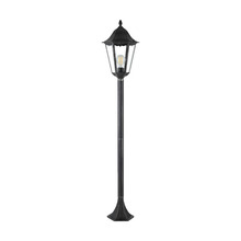 Eglo Navedo standerlampe sort/sølv 120 cm